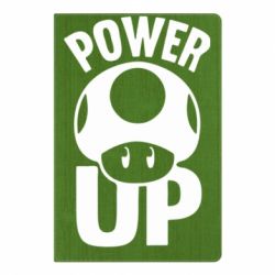 Блокнот з принтом Power Up Маріо гриб - PrintSalon