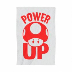 Рушник з принтом Power Up Маріо гриб - PrintSalon