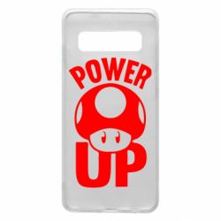 Чохол для Samsung S10 Power Up Маріо гриб - PrintSalon