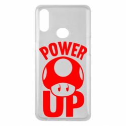 Чохол для Samsung A10s Power Up Маріо гриб - PrintSalon