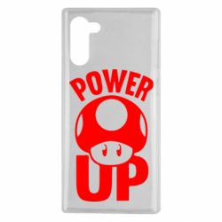 Чохол для Samsung Note 10 Power Up Маріо гриб - PrintSalon