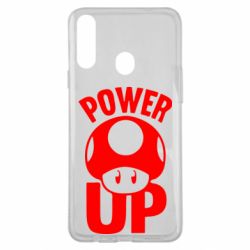 Чохол для Samsung A20s Power Up Маріо гриб - PrintSalon