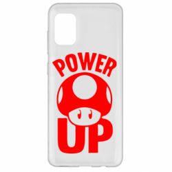 Чохол для Samsung A31 Power Up Маріо гриб - PrintSalon
