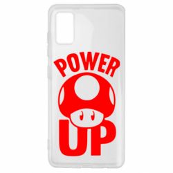 Чохол для Samsung A41 Power Up Маріо гриб - PrintSalon