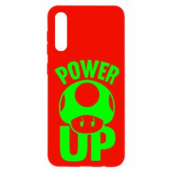 Чохол для Samsung A50 Power Up Маріо гриб - PrintSalon