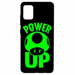 Чохол для Samsung A51 Power Up Маріо гриб - PrintSalon
