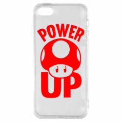 Чохол для iphone 5/5S/SE Power Up Маріо гриб - PrintSalon