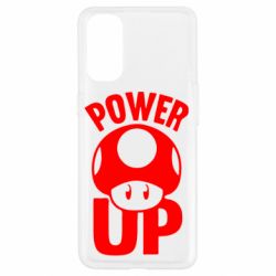 Чохол для Oppo Reno 4Power Up Маріо гриб - PrintSalon