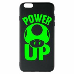 Чохол для iPhone 6 Plus/6S Plus Power Up Маріо гриб - PrintSalon