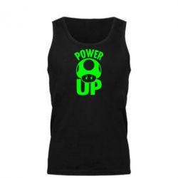 Майка чоловіча Power Up Маріо гриб - PrintSalon