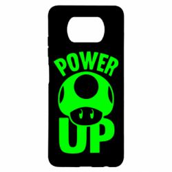 Чохол для Xiaomi Poco X3 Power Up Маріо гриб - PrintSalon