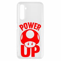 Чохол для Realme 6 Power Up Маріо гриб - PrintSalon