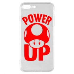 Чохол для iPhone 8 Plus Power Up Маріо гриб - PrintSalon