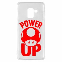 Чохол для Samsung A8 2018 Power Up Маріо гриб - PrintSalon