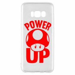 Чохол для Samsung S8 Power Up Маріо гриб - PrintSalon