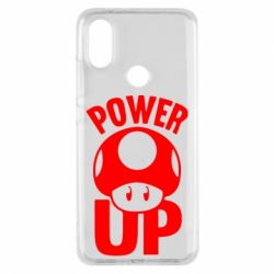 Чохол для Xiaomi Mi A2 Power Up Маріо гриб - PrintSalon