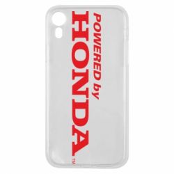 Чехол для iPhone XR Powered by HONDA - PrintSalon