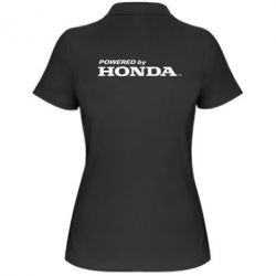 Женское поло Powered by HONDA - PrintSalon
