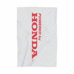 Полотенце с принтом Powered by HONDA - PrintSalon