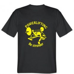 Мужская футболка Stedman Powerlifting be Stronger