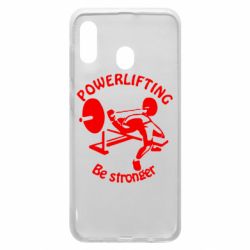 Чохол для Samsung A30 Powerlifting be Stronger - PrintSalon