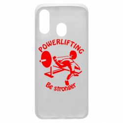 Чохол для Samsung A40 Powerlifting be Stronger - PrintSalon
