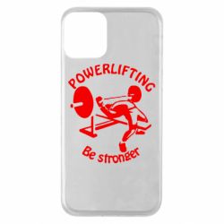 Чохол для iPhone 11 Powerlifting be Stronger - PrintSalon