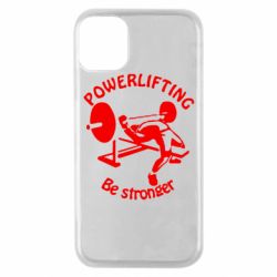 Чохол для iPhone 11 Pro Powerlifting be Stronger - PrintSalon