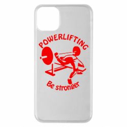 Чохол для iPhone 11 Pro Max Powerlifting be Stronger - PrintSalon