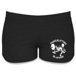 Жіночі шорти Powerlifting be Stronger - PrintSalon