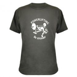 Камуфляжна футболка Powerlifting be Stronger - PrintSalon