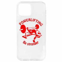 Чохол для iPhone 12 Pro Powerlifting be Stronger - PrintSalon
