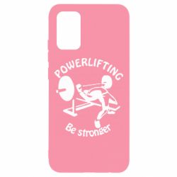 Чохол для Samsung A02s/M02s Powerlifting be Stronger - PrintSalon