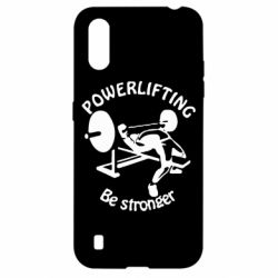 Чохол для Samsung A01 / M01 Powerlifting be Stronger - PrintSalon