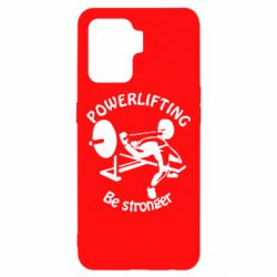 Чохол для Oppo Reno 5 Lite Powerlifting be Stronger - PrintSalon