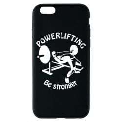 Чохол для iPhone 6/6S Powerlifting be Stronger - PrintSalon