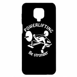 Чохол для Xiaomi Redmi Note 9S / 9Pro / 9Pro Max Powerlifting be Stronger - PrintSalon