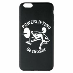 Чохол для iPhone 6 Plus/6S Plus Powerlifting be Stronger - PrintSalon