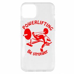 Чохол для iPhone 14 Plus Powerlifting be Stronger - PrintSalon