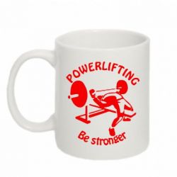 Чашка 320ml Powerlifting be Stronger - PrintSalon