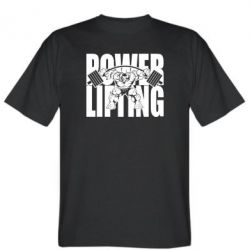 Мужская футболка Stedman Powerlifting logo - PrintSalon