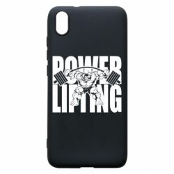 Чехол для Xiaomi Redmi 7A Powerlifting logo - PrintSalon
