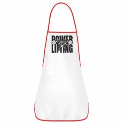 Фартук Powerlifting logo - PrintSalon