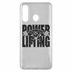 Чехол для Samsung M40 Powerlifting logo - PrintSalon