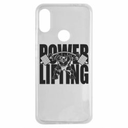 Чехол для Xiaomi Redmi Note 7 Powerlifting logo - PrintSalon