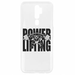 Чехол для Oppo A5/A9 2020 Powerlifting logo - PrintSalon