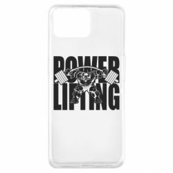 Чехол для Oppo A73 Powerlifting logo - PrintSalon