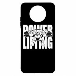 Чехол для Xiaomi Redmi Note 9 5G/Redmi Note 9T Powerlifting logo - PrintSalon