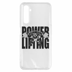 Чохол для Realme 6 Pro Powerlifting logo