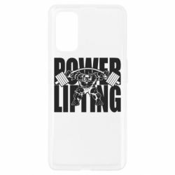 Чехол для Realme 7 Pro Powerlifting logo - PrintSalon
